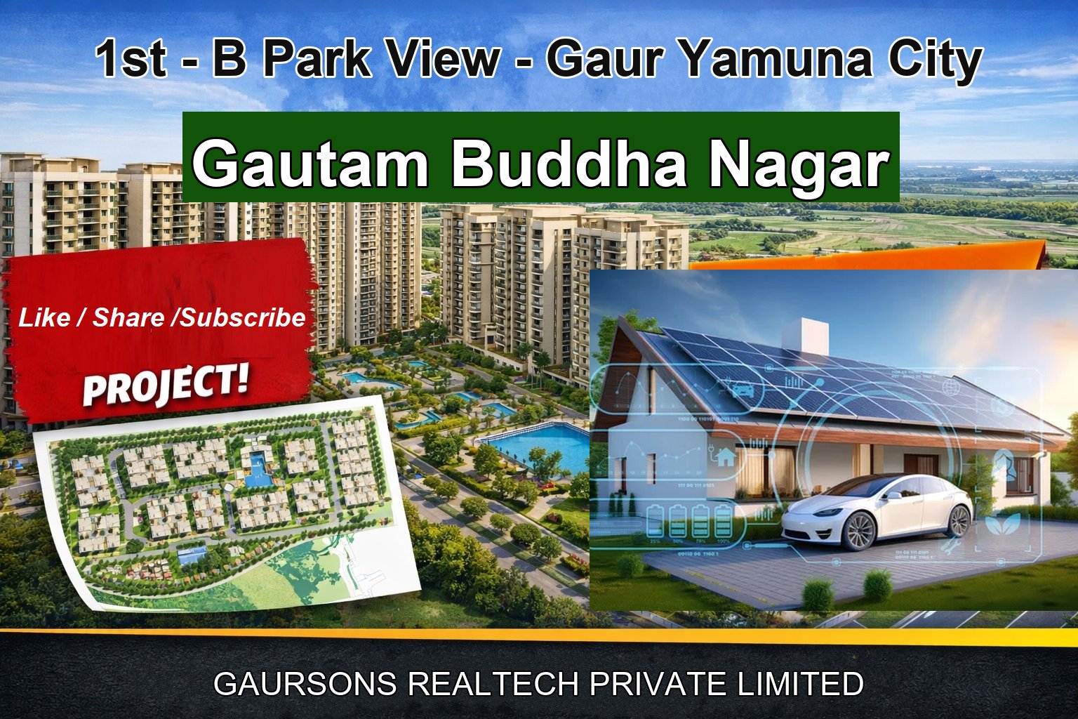 1st - B Park View - Gaur Yamuna City