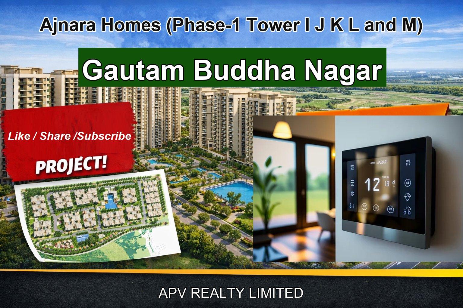 Ajnara Homes (Phase-1 Tower I J K L and M)