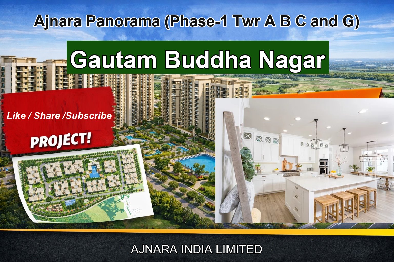 Ajnara Panorama (Phase-1 Twr A B C and G)