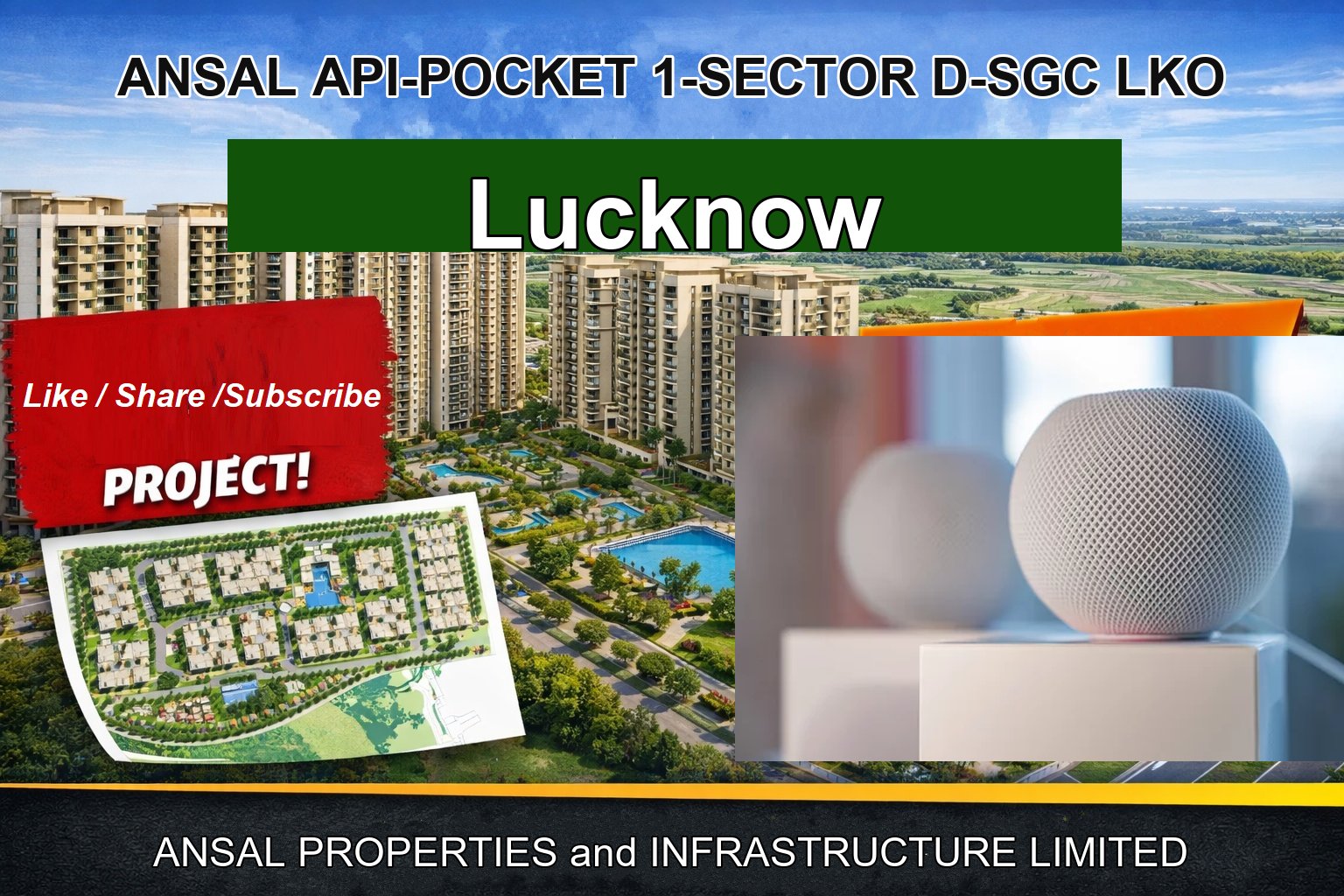 ANSAL API-POCKET 1-SECTOR D-SGC LKO