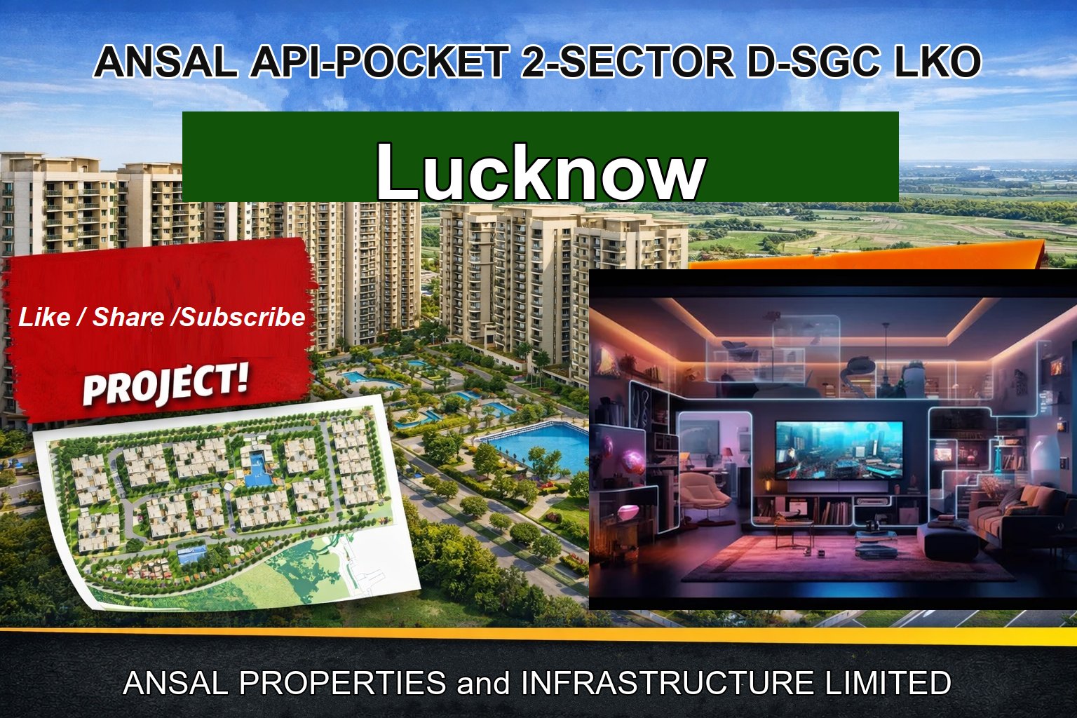 ANSAL API-POCKET 2-SECTOR D-SGC LKO