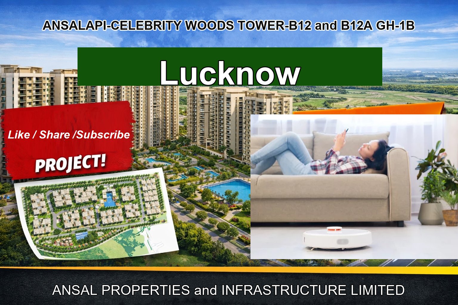 ANSALAPI-CELEBRITY WOODS TOWER-B12 and B12A GH-1B