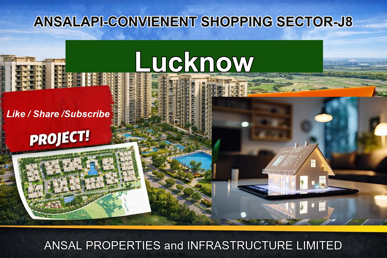 ANSALAPI-CONVIENENT SHOPPING SECTOR-J8