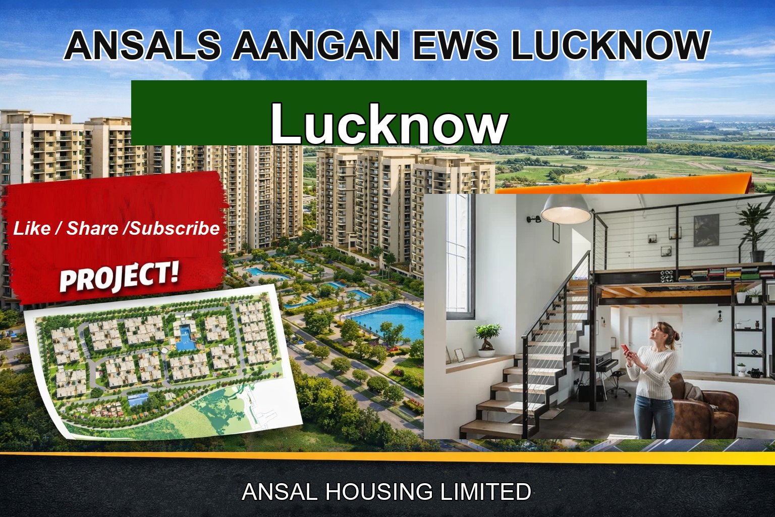 ANSALS AANGAN EWS LUCKNOW