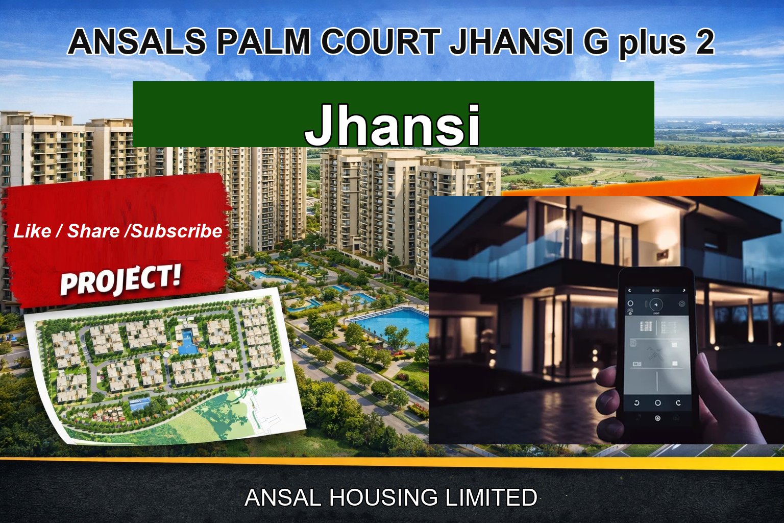 ANSALS PALM COURT JHANSI G plus 2