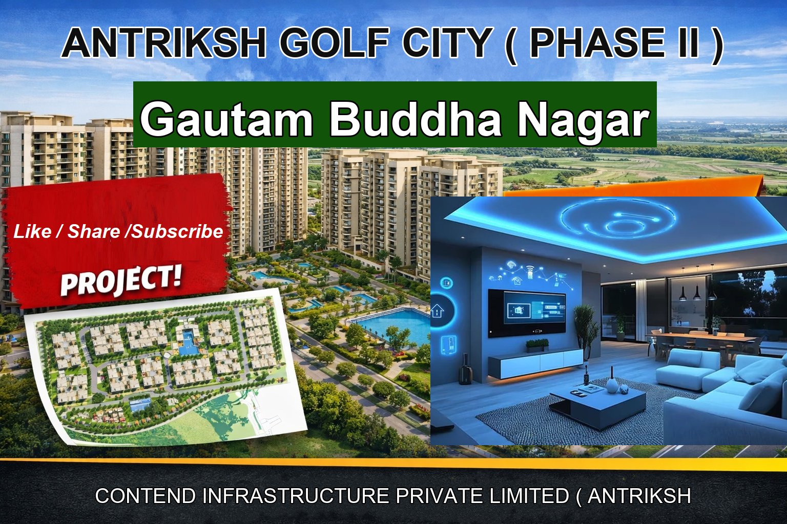 ANTRIKSH GOLF CITY ( PHASE II )
