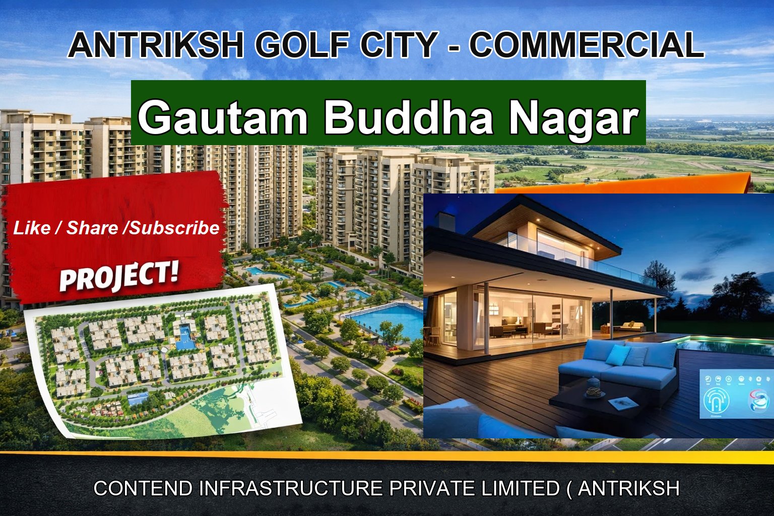 ANTRIKSH GOLF CITY - COMMERCIAL