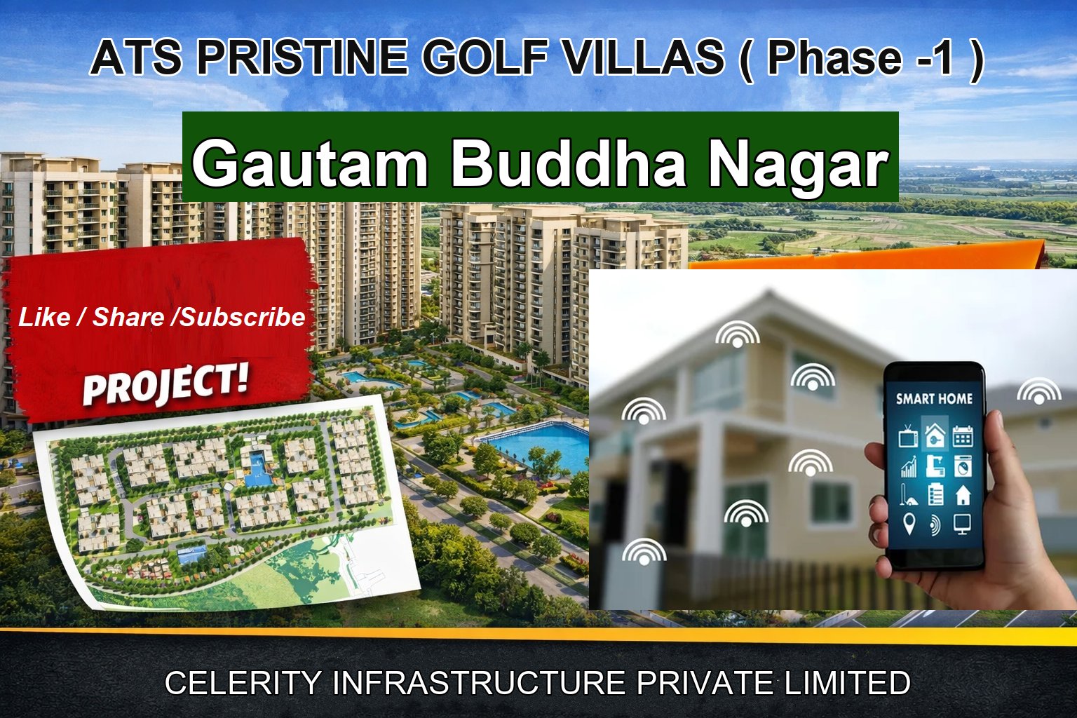 ATS PRISTINE GOLF VILLAS ( Phase -1 )
