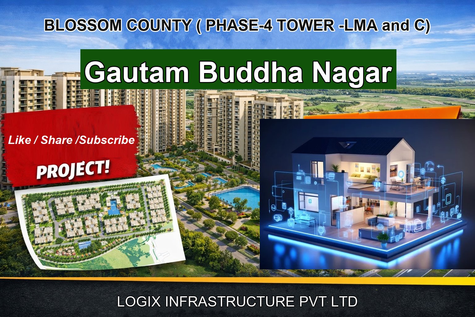 BLOSSOM COUNTY ( PHASE-4 TOWER -LMA and C)