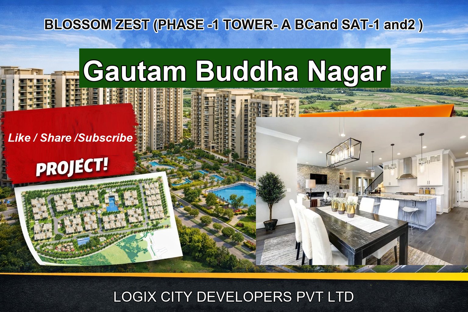 BLOSSOM ZEST (PHASE -1 TOWER- A BCand SAT-1 and2 )