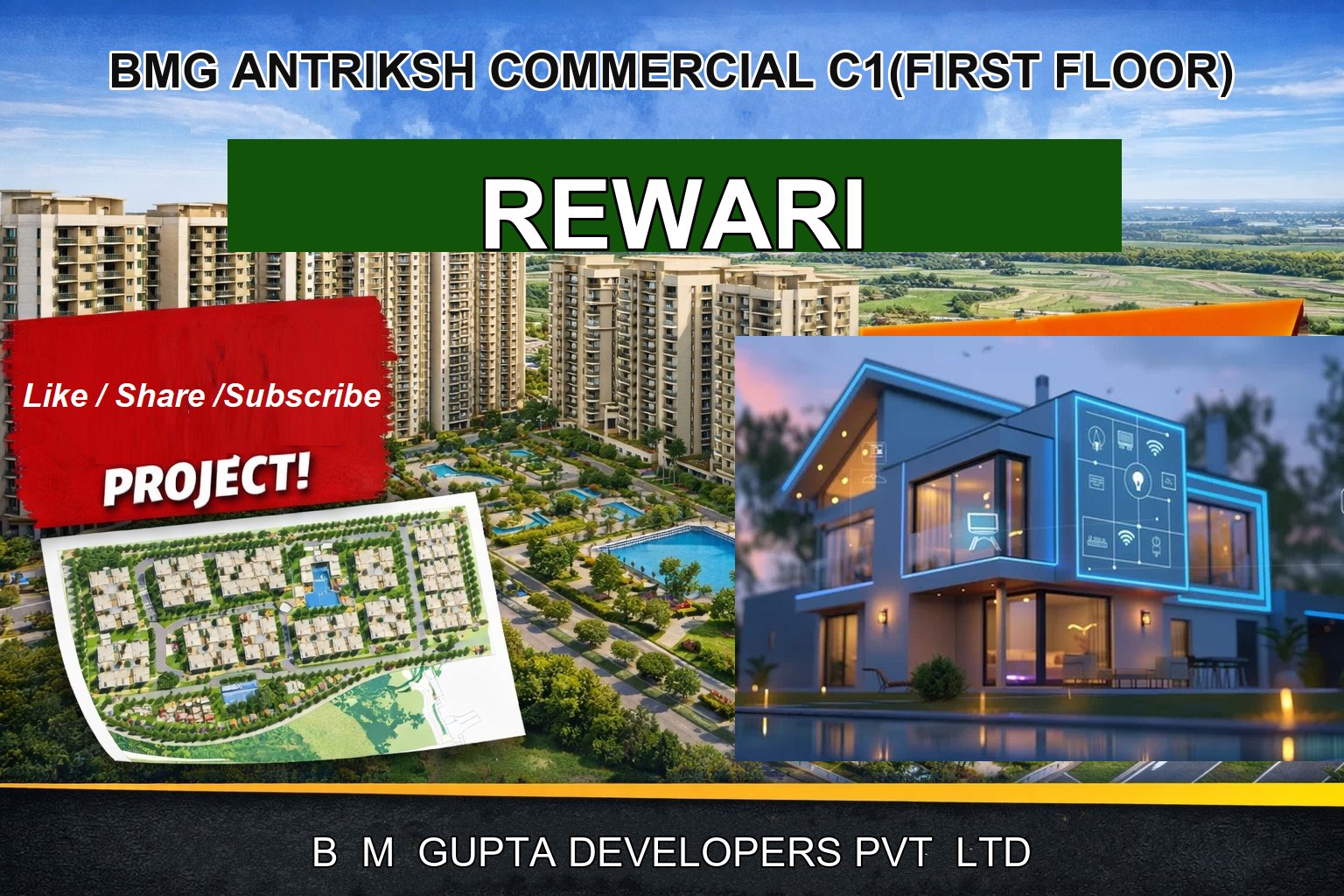 BMG ANTRIKSH COMMERCIAL C1(FIRST FLOOR)