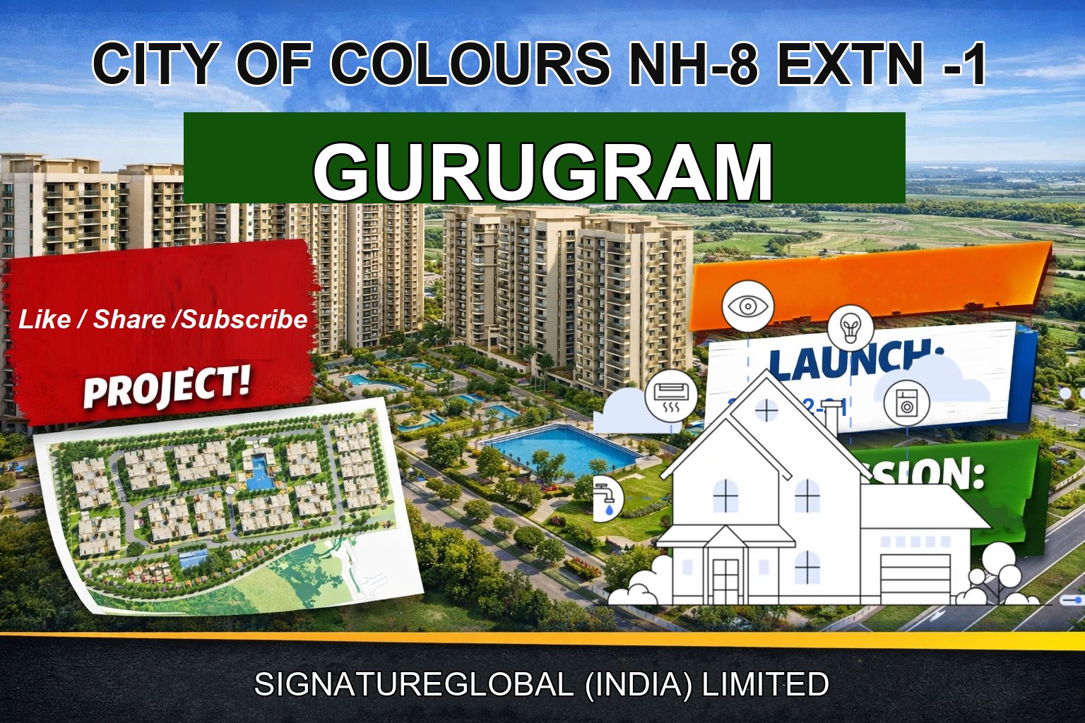 CITY OF COLOURS NH-8 EXTN -1