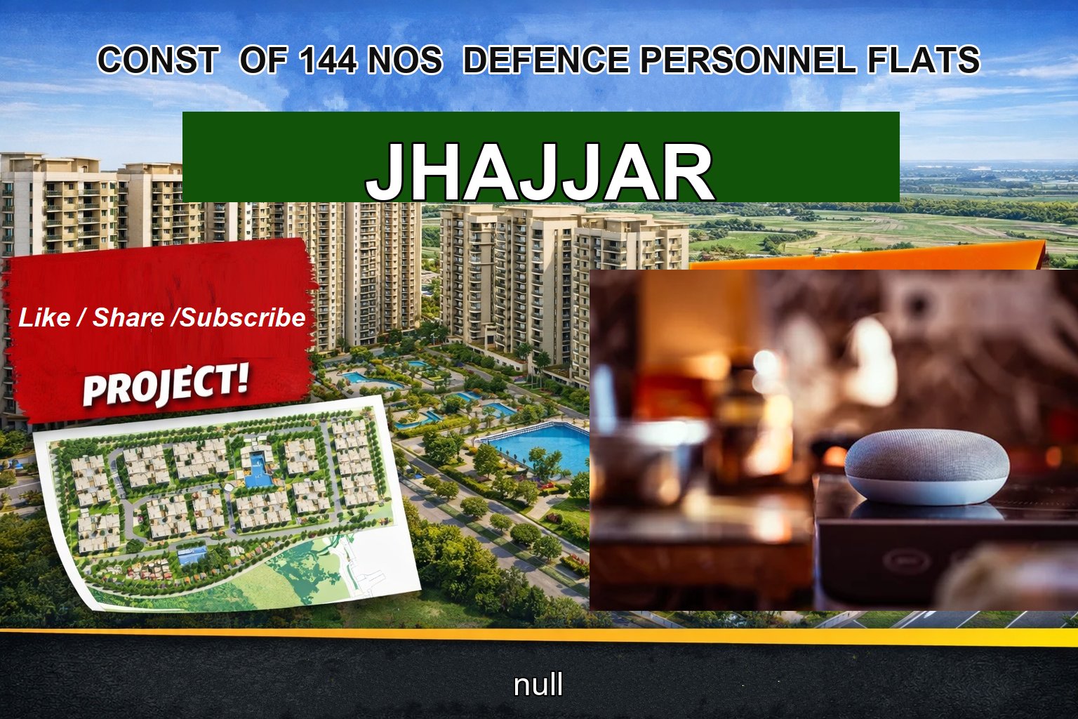 CONST OF 144 NOS DEFENCE PERSONNEL FLATS