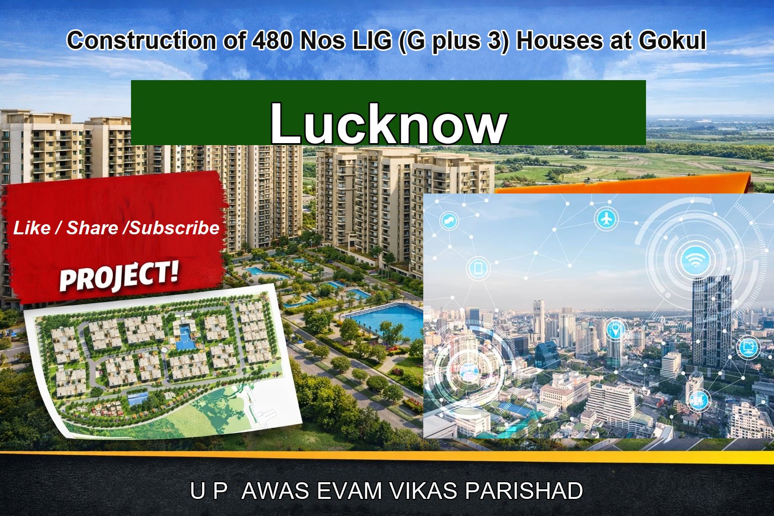 Construction of 480 Nos LIG (G plus 3) Houses at Gokul