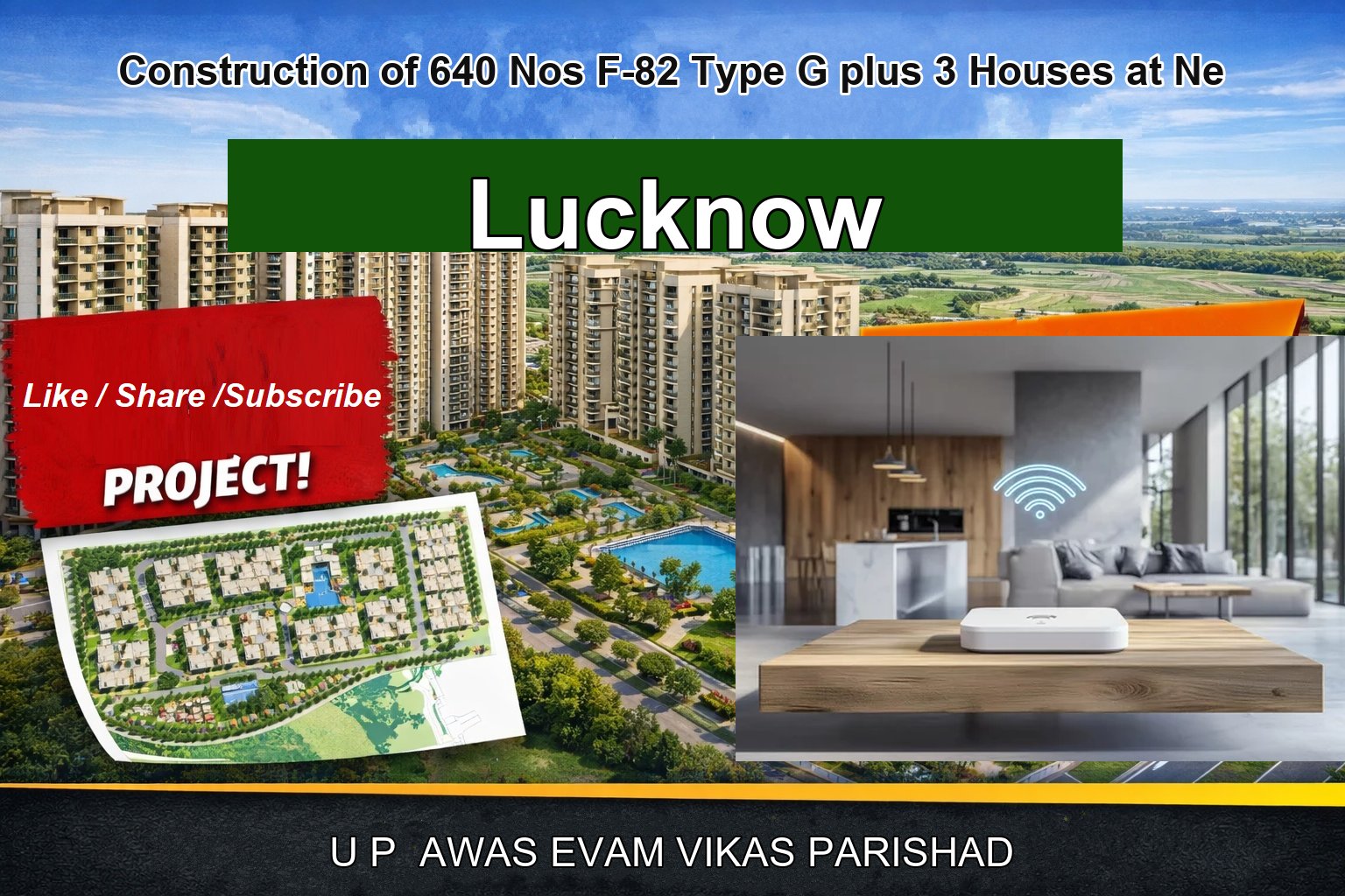 Construction of 640 Nos F-82 Type G plus 3 Houses at Ne