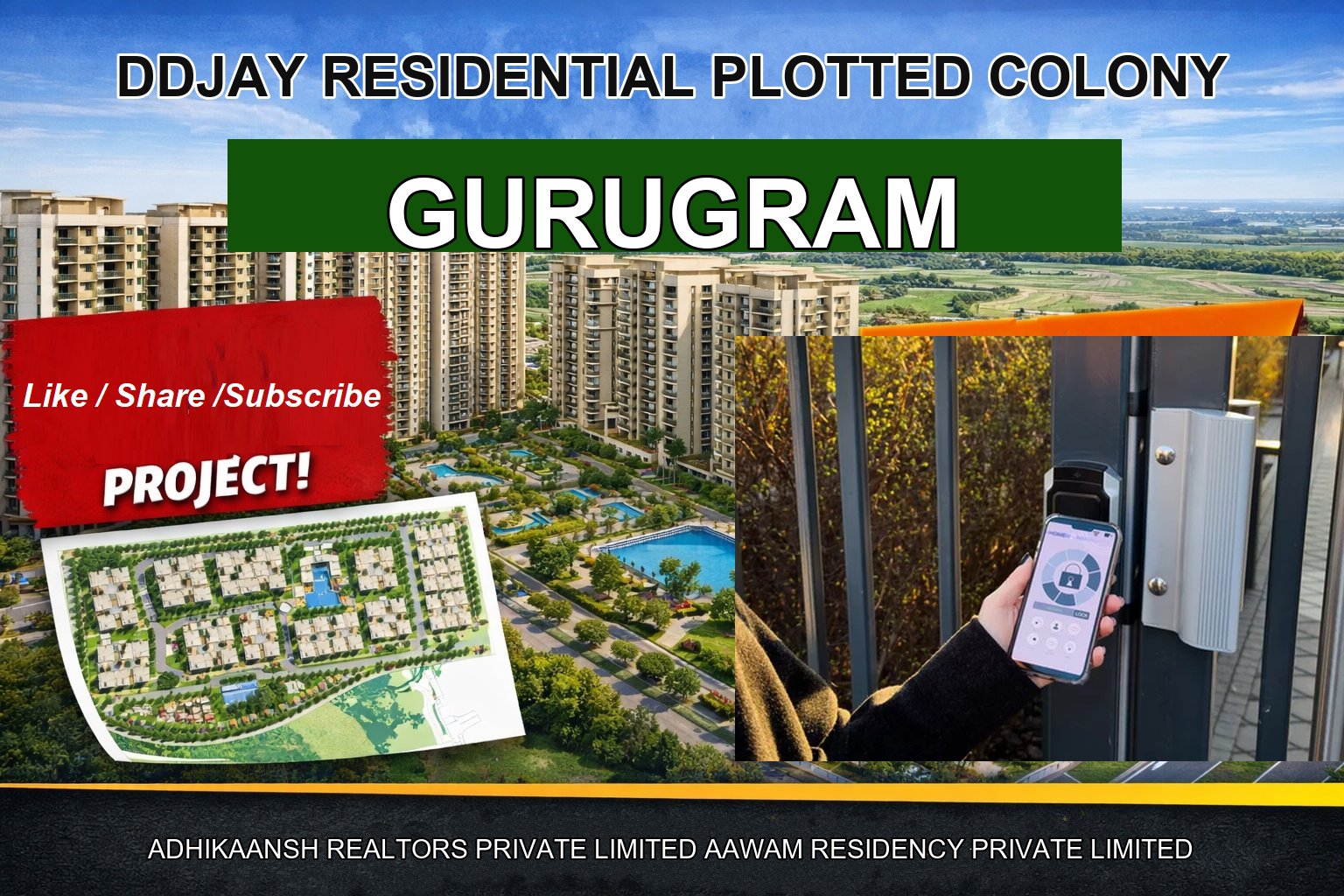 DDJAY RESIDENTIAL PLOTTED COLONY