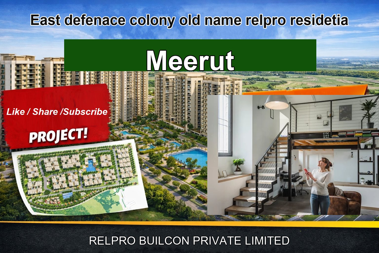 East defenace colony old name relpro residetia
