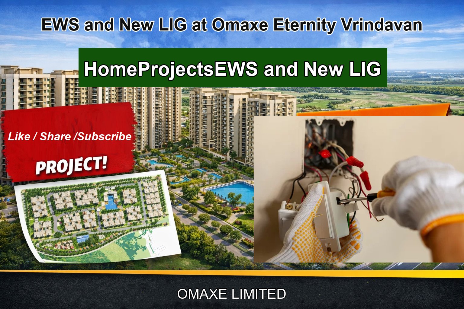EWS and New LIG at Omaxe Eternity Vrindavan