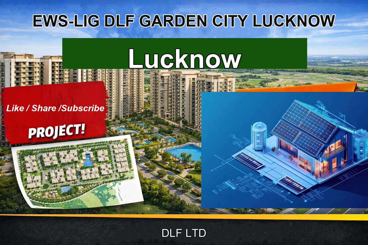 EWS-LIG DLF GARDEN CITY LUCKNOW