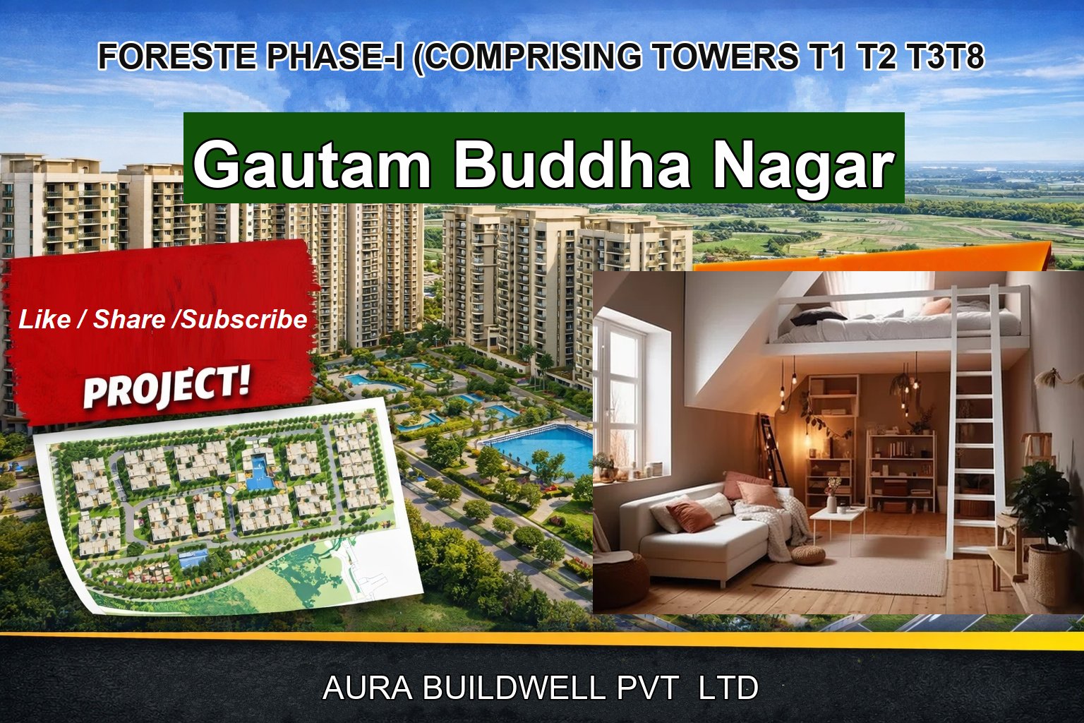 FORESTE PHASE-I (COMPRISING TOWERS T1 T2 T3T8