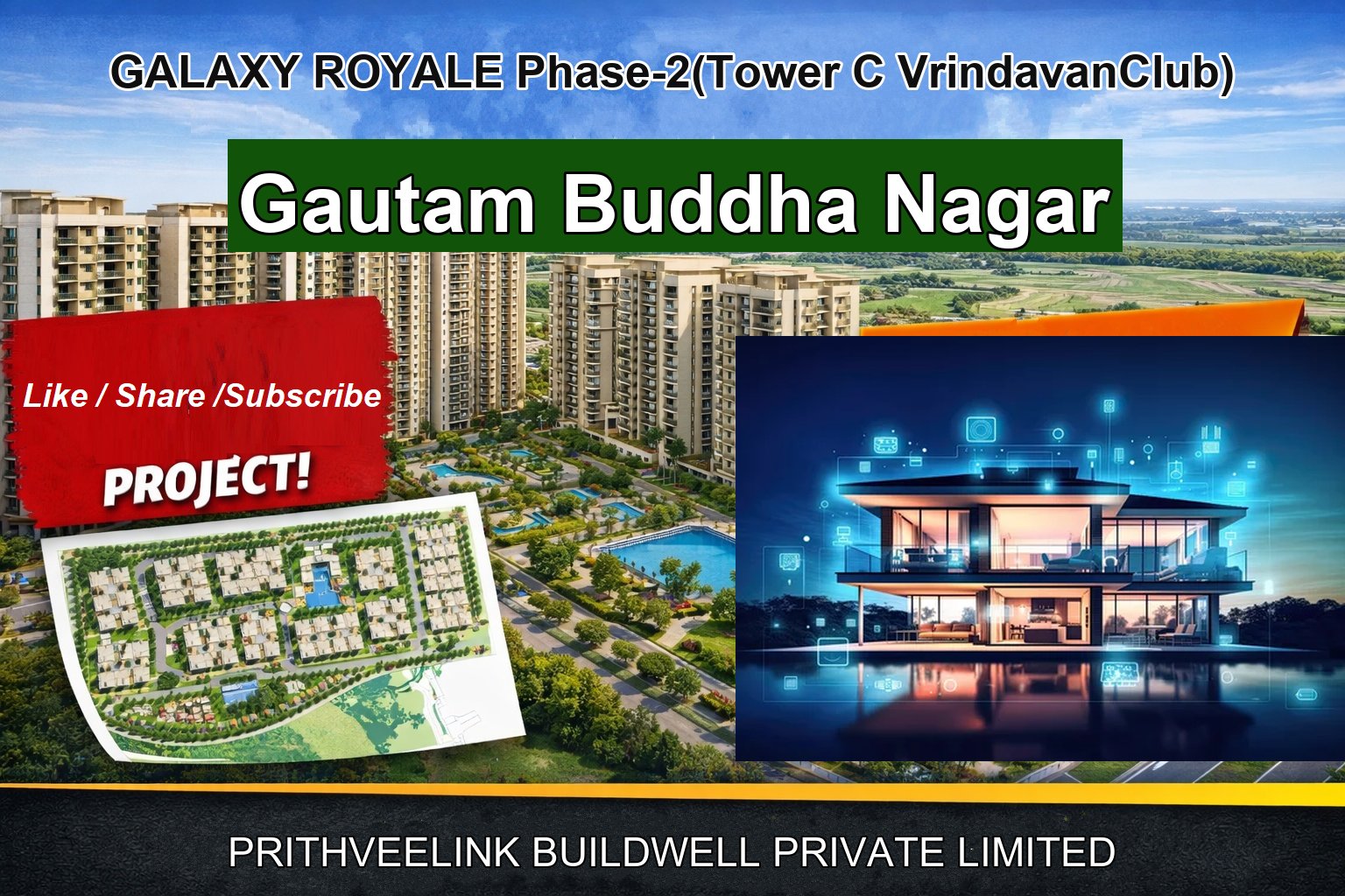 GALAXY ROYALE Phase-2(Tower C VrindavanClub)