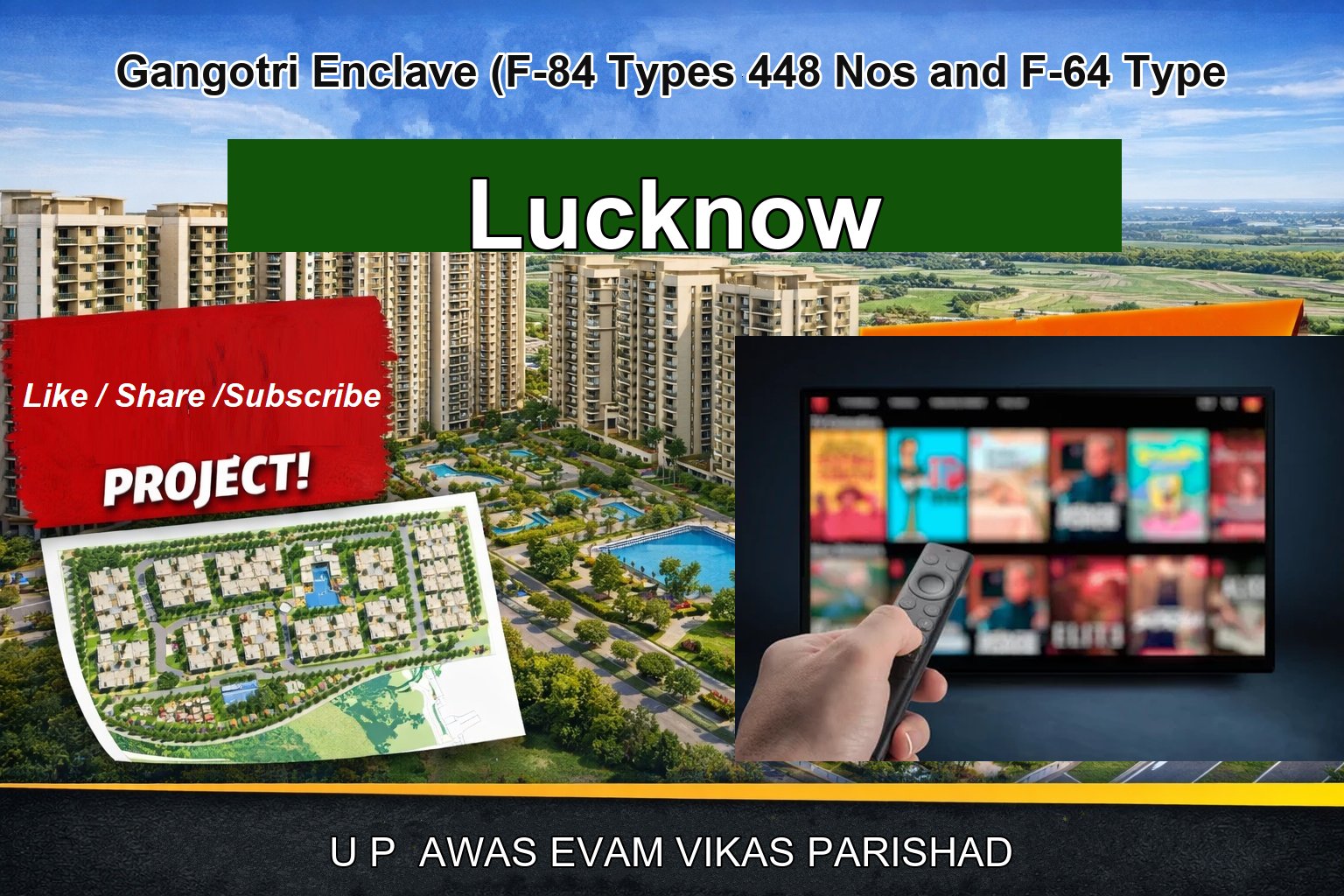 Gangotri Enclave (F-84 Types 448 Nos and F-64 Type