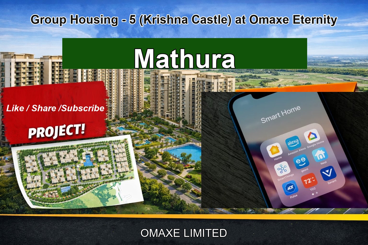 Group Housing - 5 (Krishna Castle) at Omaxe Eternity