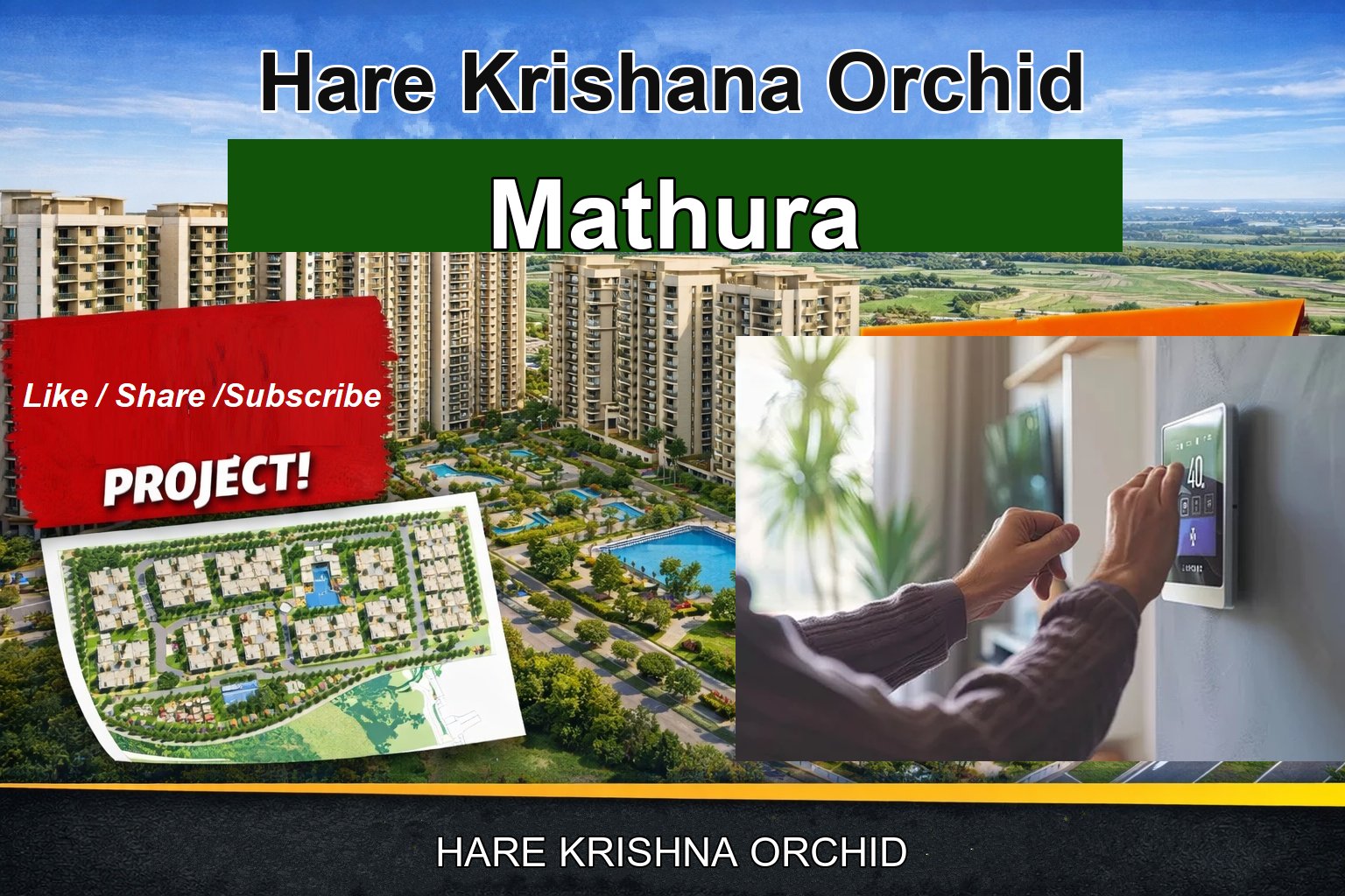 Hare Krishana Orchid