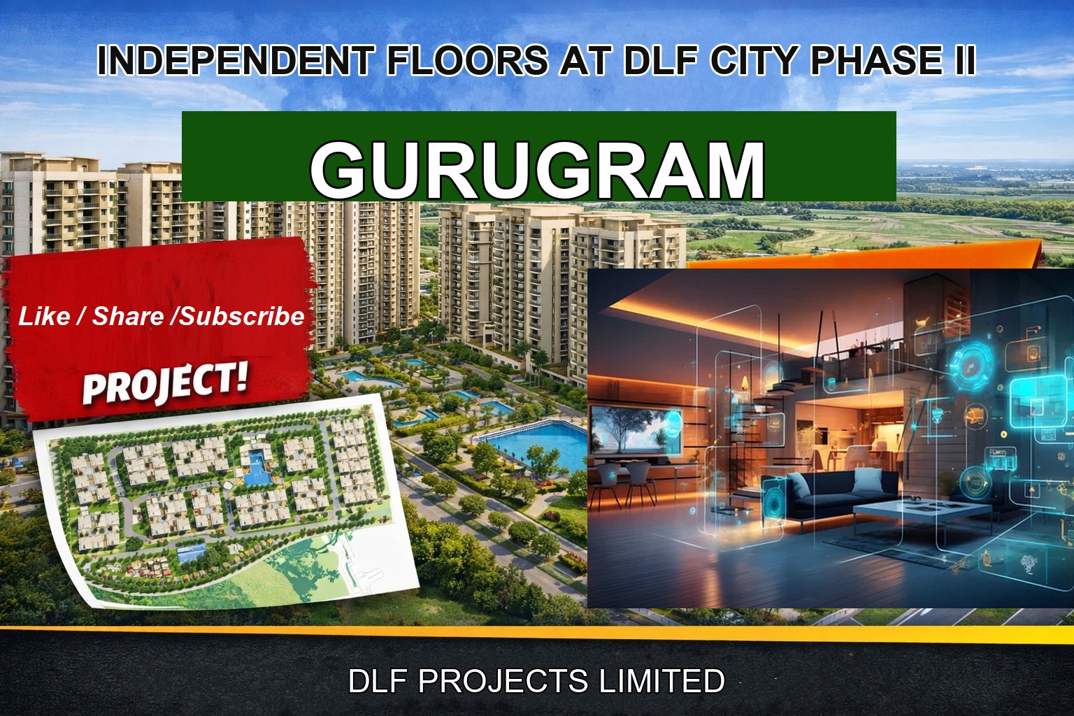 INDEPENDENT FLOORS AT DLF CITY PHASE II