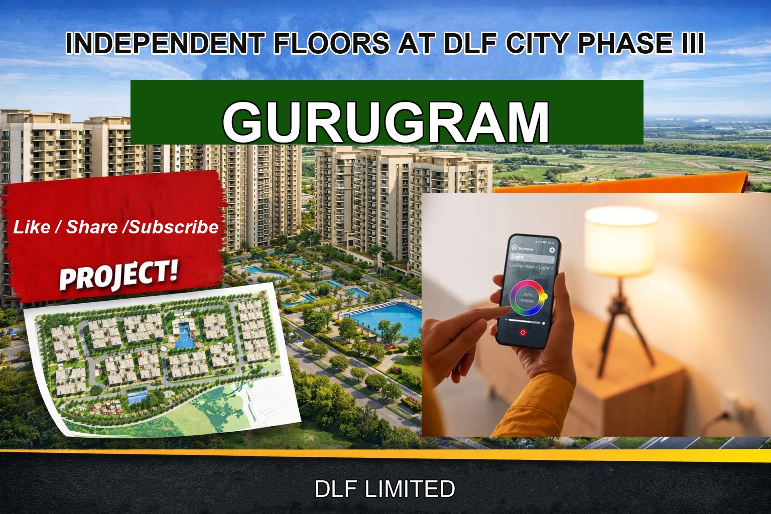 INDEPENDENT FLOORS AT DLF CITY PHASE III