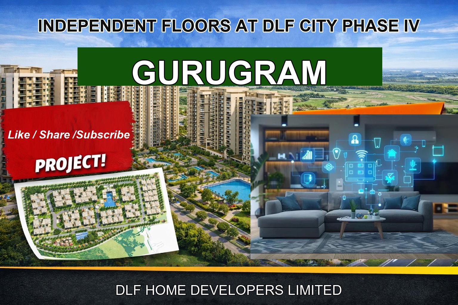 INDEPENDENT FLOORS AT DLF CITY PHASE IV