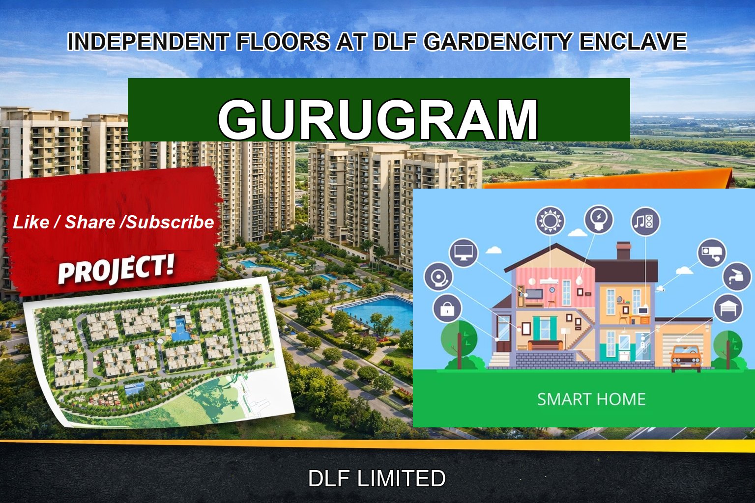 INDEPENDENT FLOORS AT DLF GARDENCITY ENCLAVE