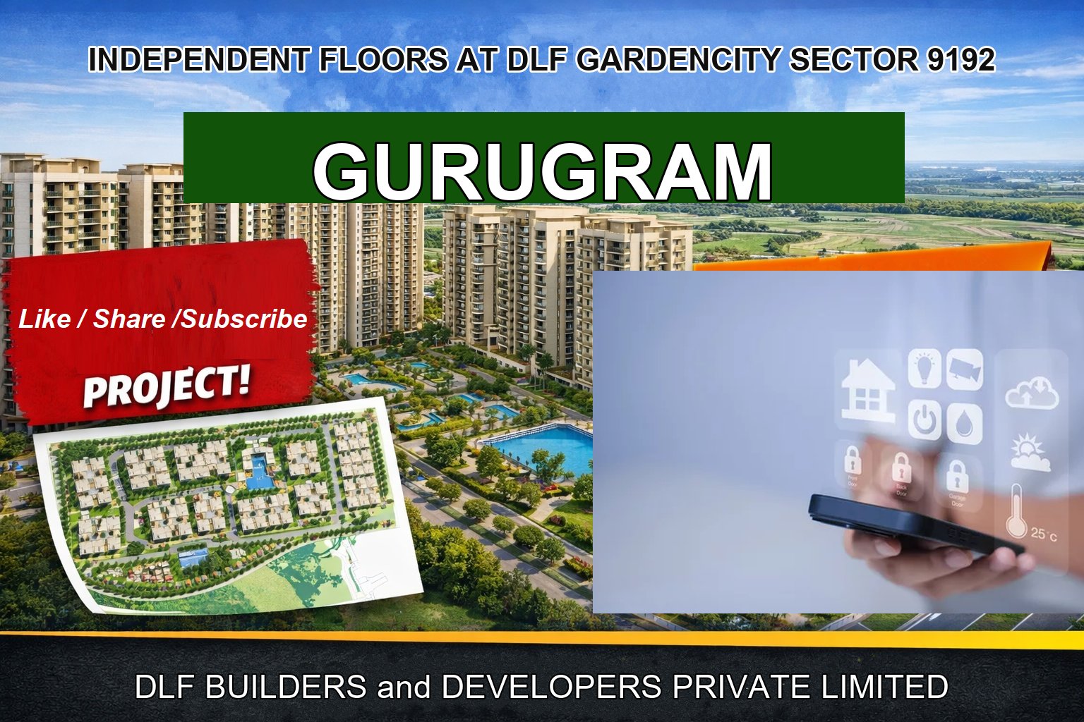 INDEPENDENT FLOORS AT DLF GARDENCITY SECTOR 9192
