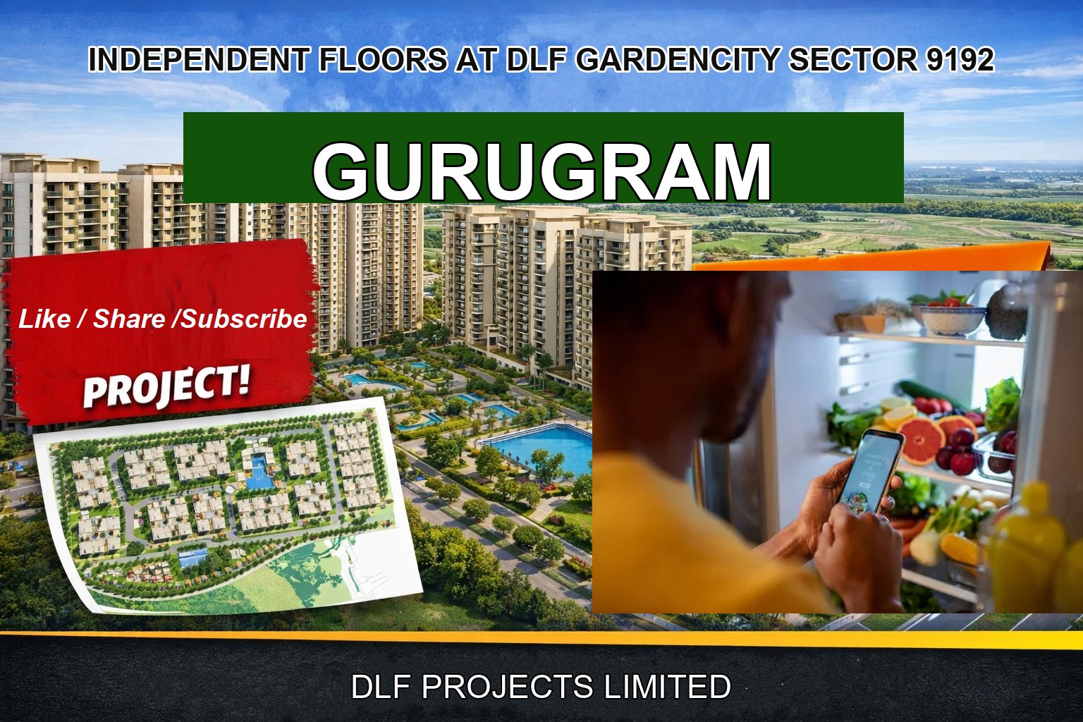 INDEPENDENT FLOORS AT DLF GARDENCITY SECTOR 9192