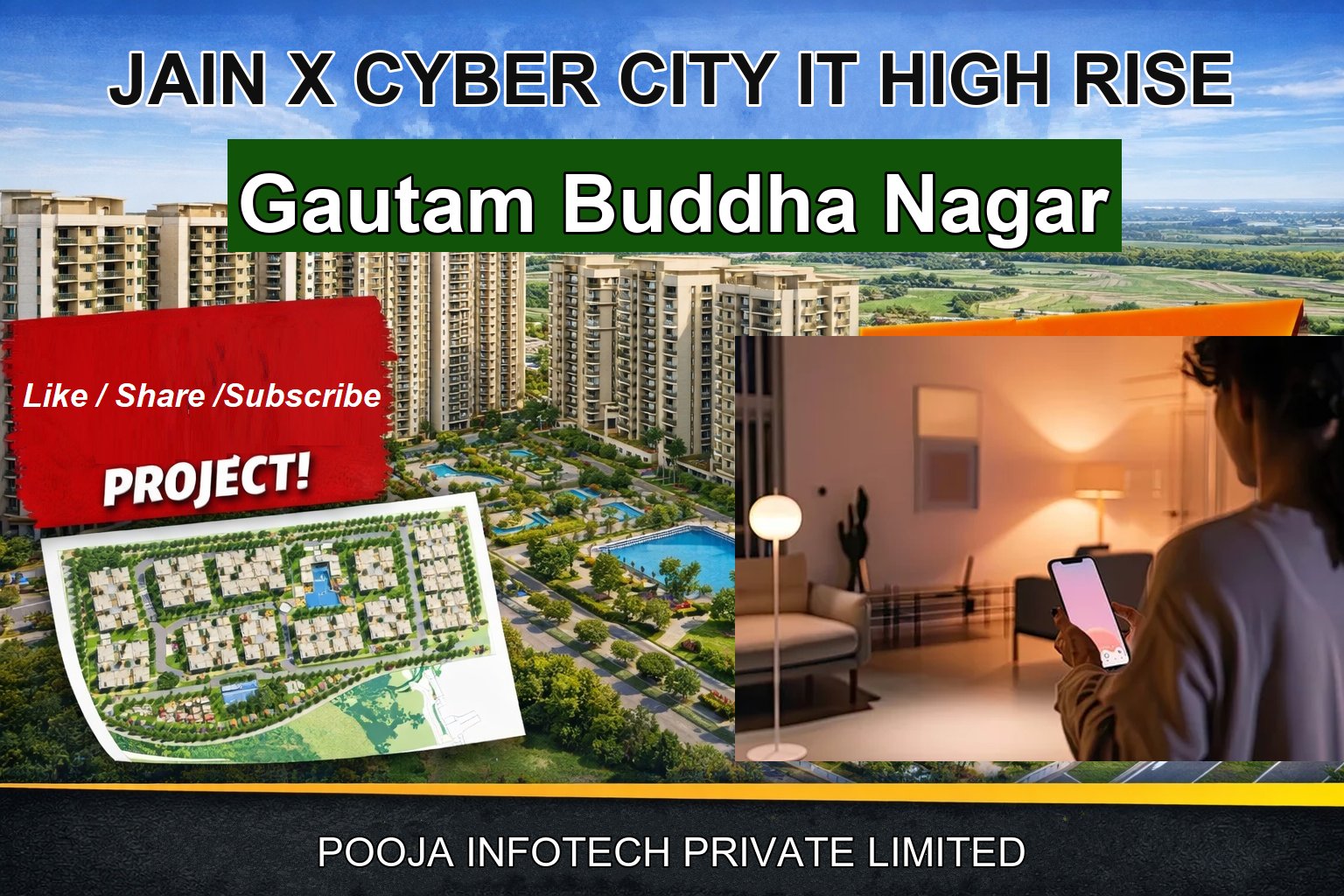 JAIN X CYBER CITY IT HIGH RISE