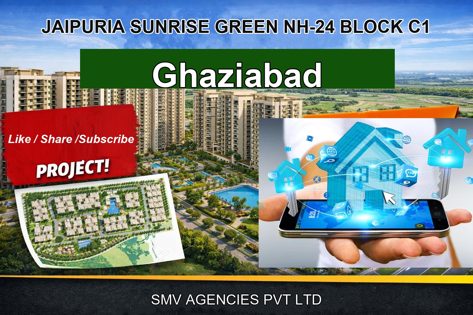 JAIPURIA SUNRISE GREEN NH-24 BLOCK C1