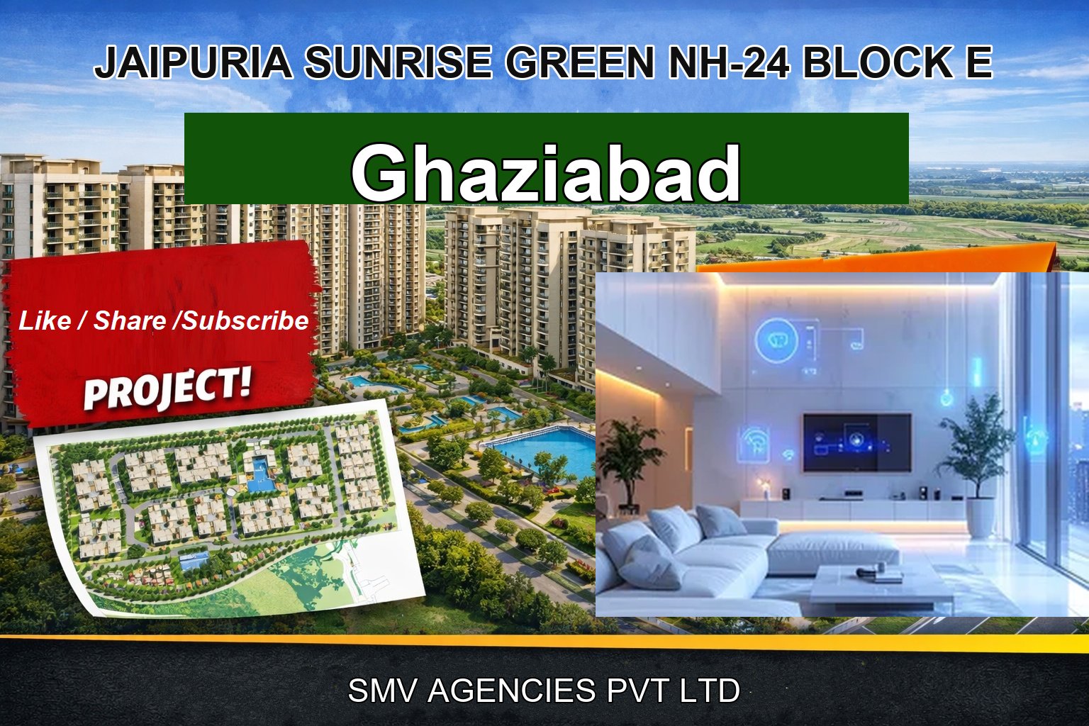JAIPURIA SUNRISE GREEN NH-24 BLOCK E