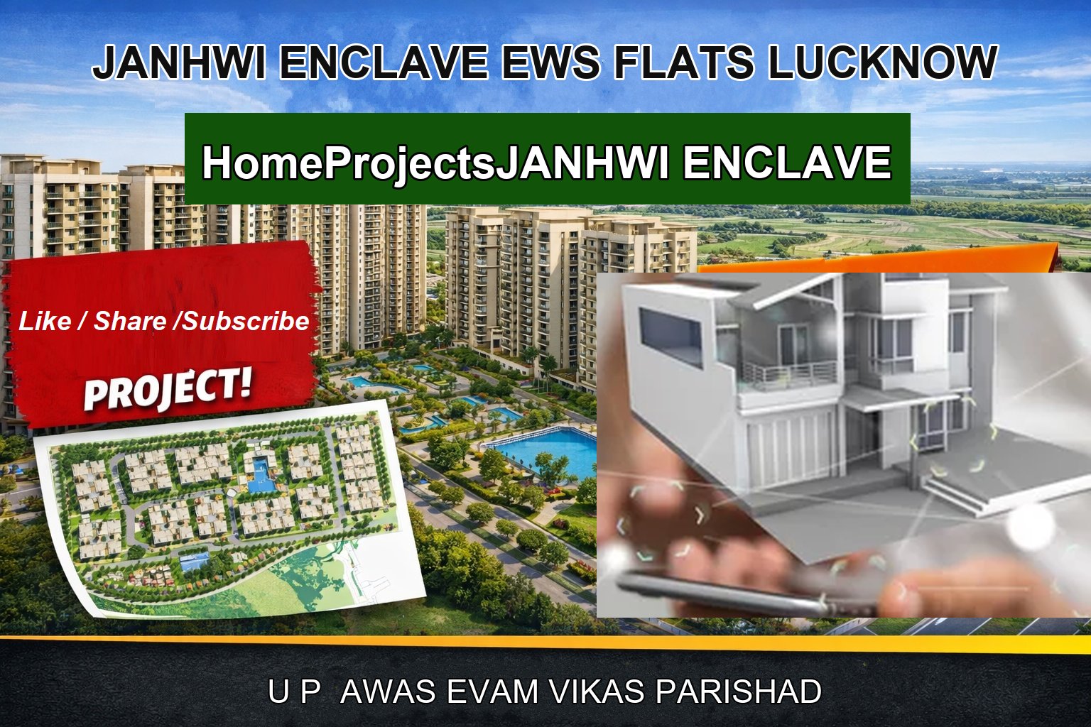 JANHWI ENCLAVE EWS FLATS LUCKNOW