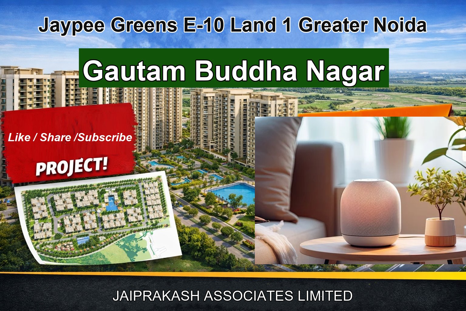 Jaypee Greens E-10 Land 1 Greater Noida