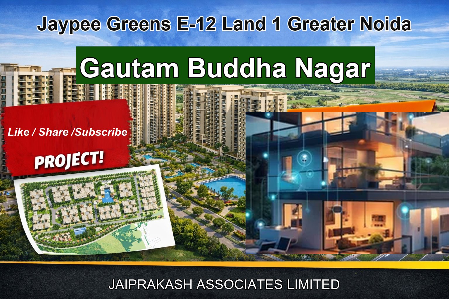 Jaypee Greens E-12 Land 1 Greater Noida