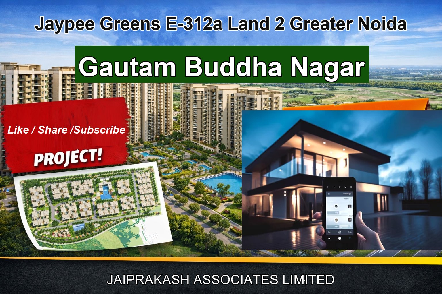 Jaypee Greens E-312a Land 2 Greater Noida