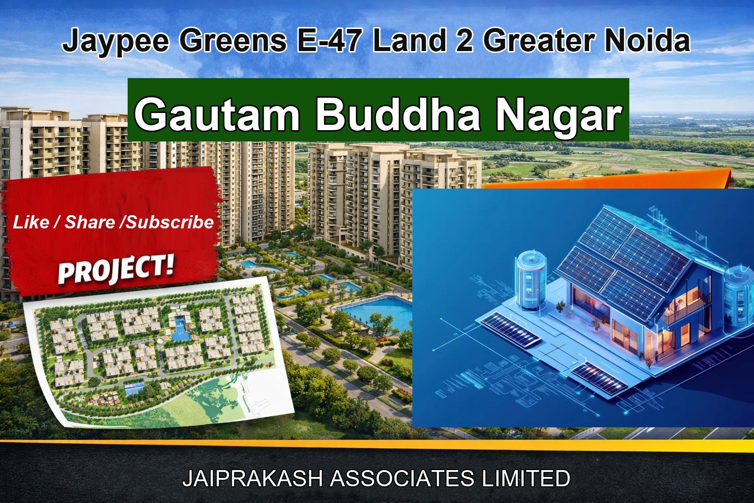 Jaypee Greens E-47 Land 2 Greater Noida
