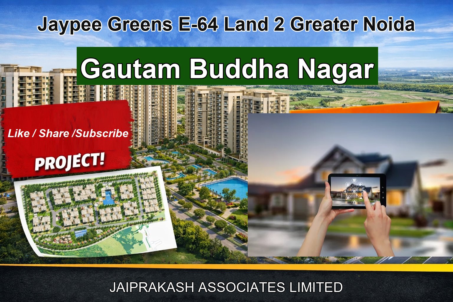 Jaypee Greens E-64 Land 2 Greater Noida