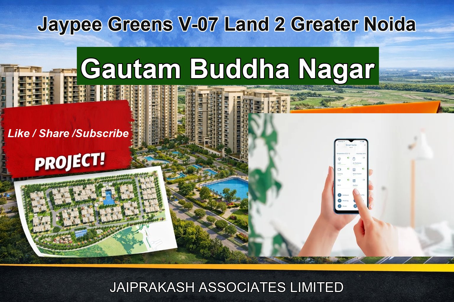 Jaypee Greens V-07 Land 2 Greater Noida