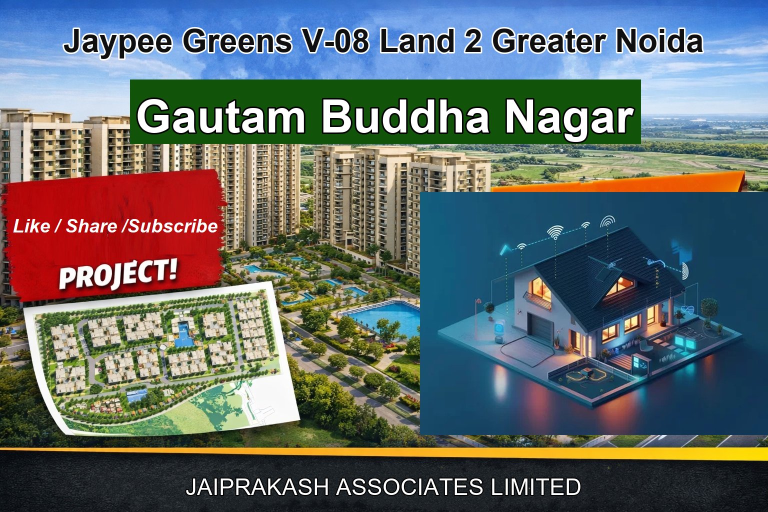 Jaypee Greens V-08 Land 2 Greater Noida