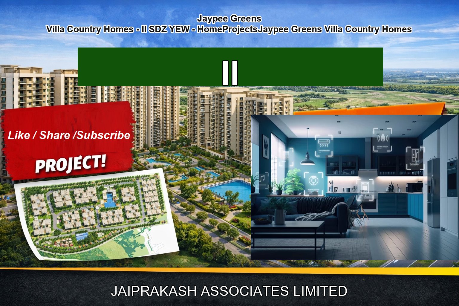 Jaypee Greens Villa Country Homes - II SDZ YEW - HomeProjectsJaypee Greens Villa Country Homes