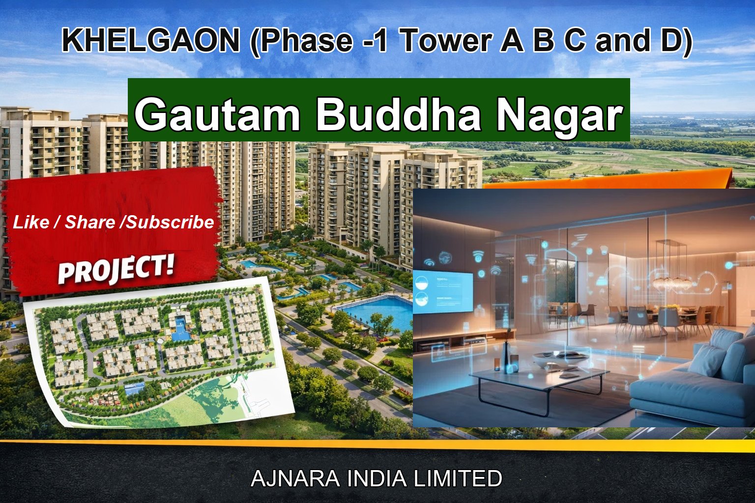 KHELGAON (Phase -1 Tower A B C and D)