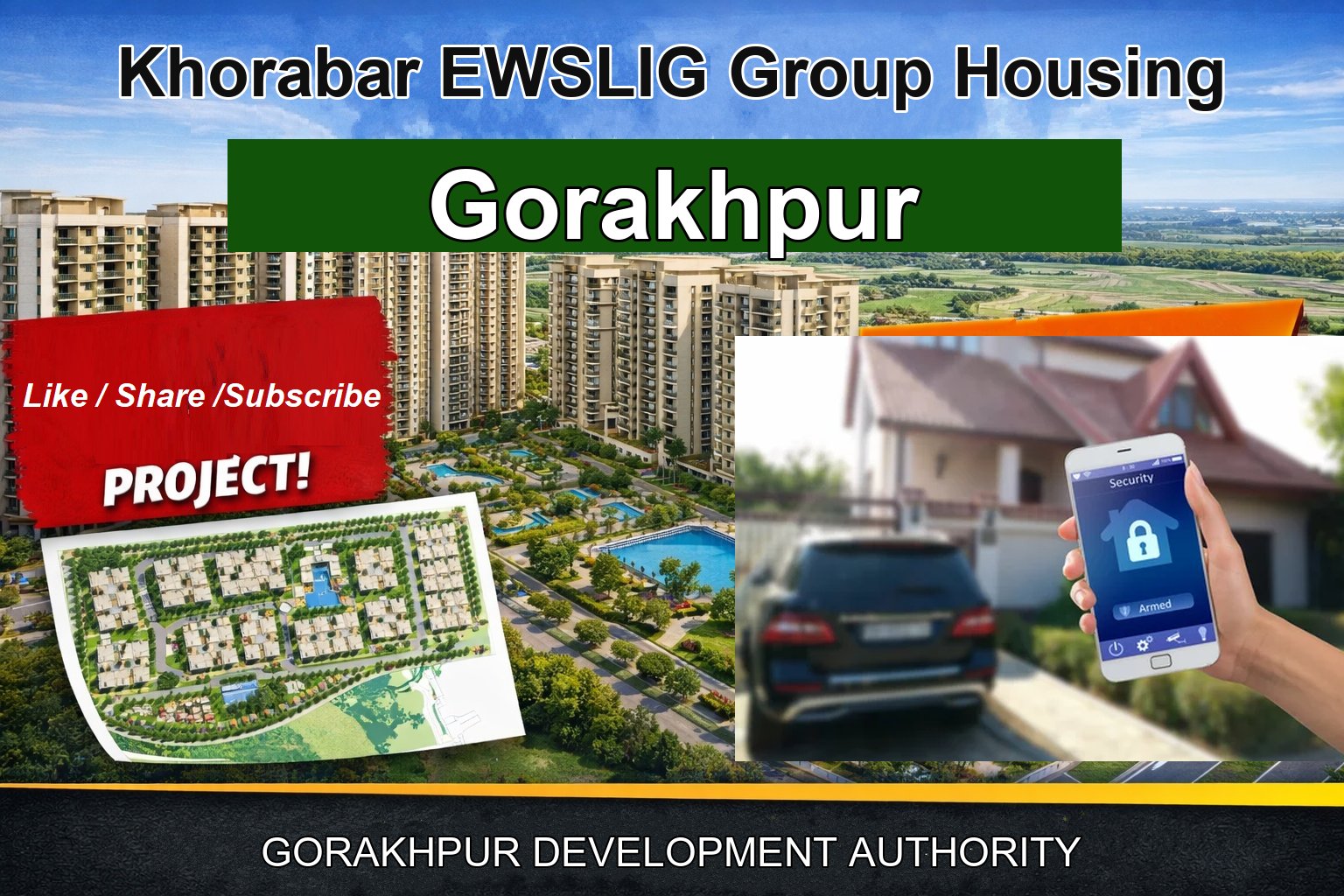Khorabar EWSLIG Group Housing