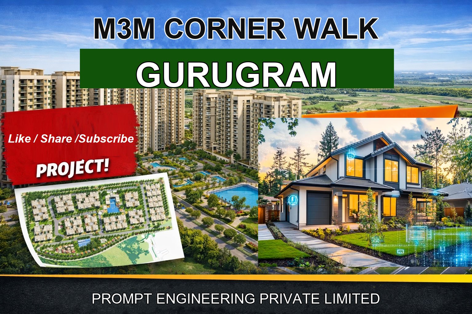 M3M CORNER WALK