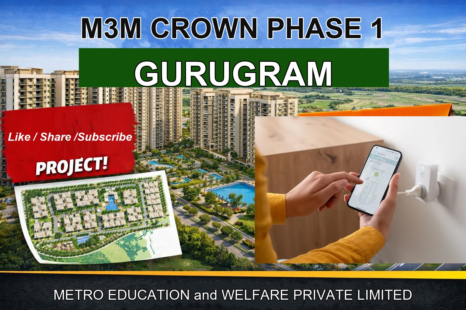 M3M CROWN PHASE 1